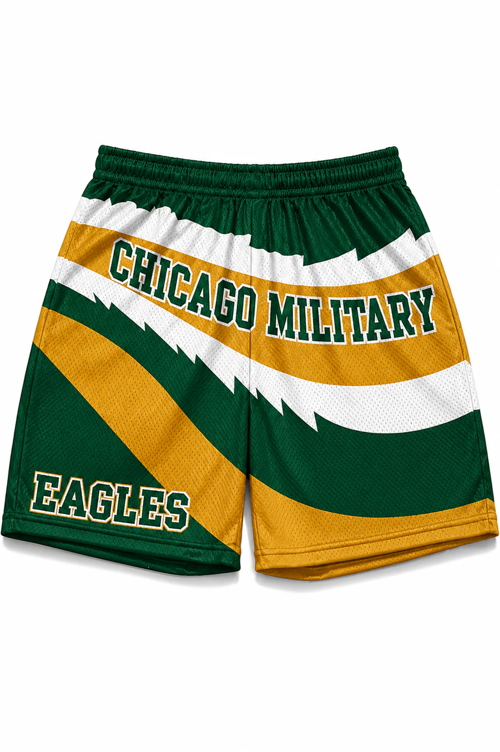 Chicago Militarty Retro Mesh Shorts – (PRE ORDER)