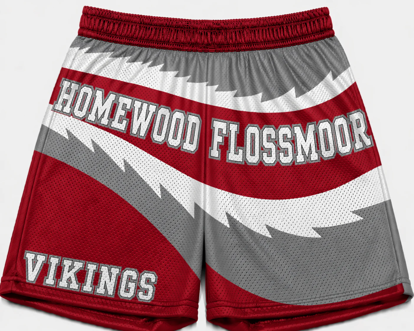 Homewood Flossmoor Retro Mesh Shorts – (PRE ORDER)