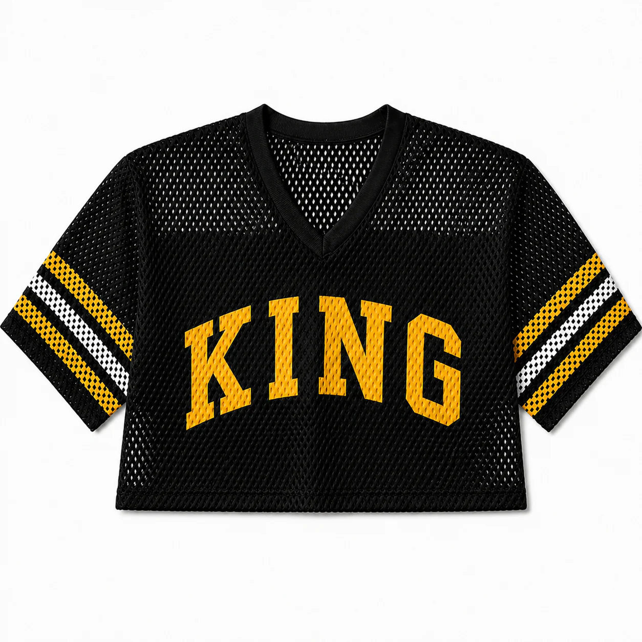 King Women's Crop Retro Mesh Jersey – (PRE ORDER)