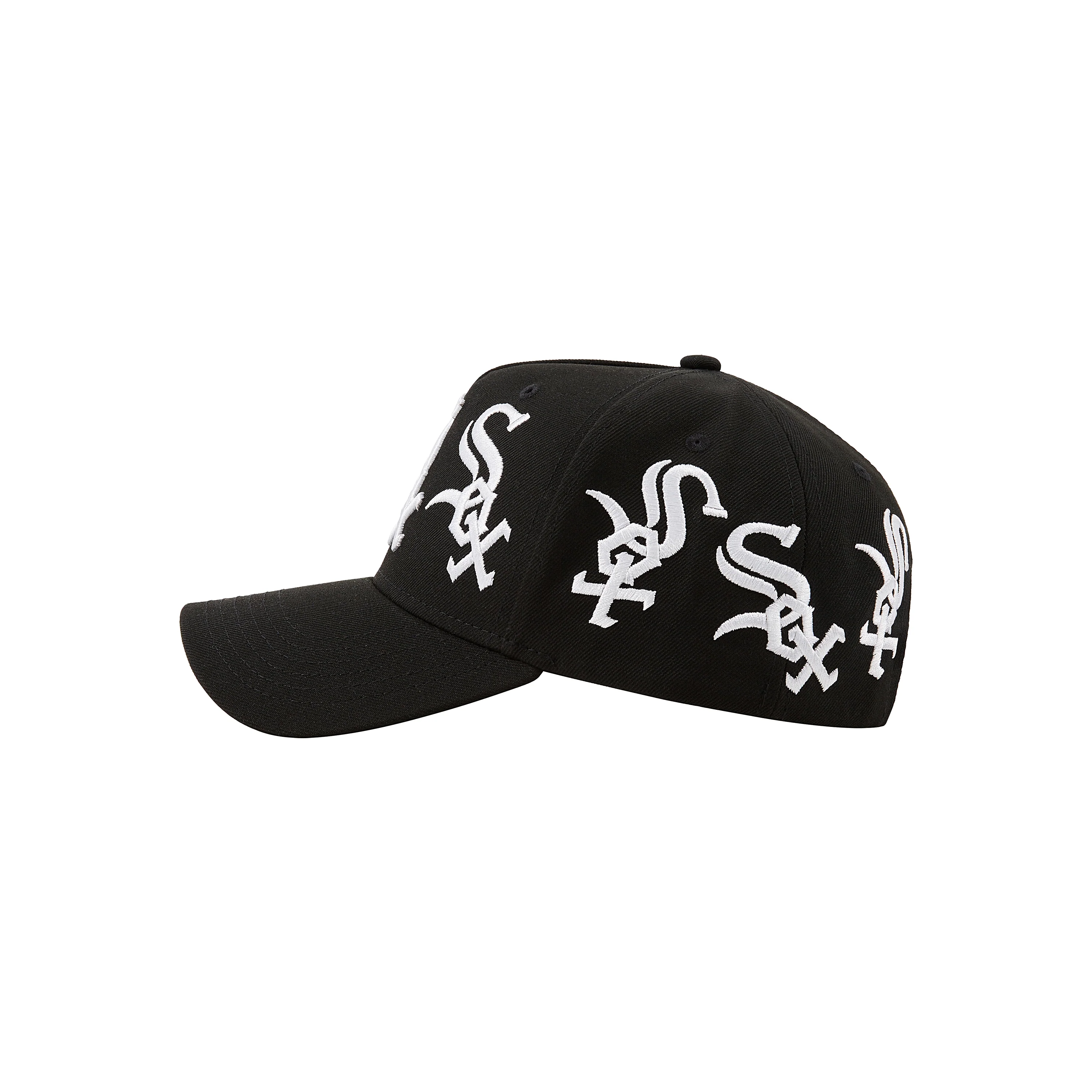 MULTI LOGO SOXS SNAPBACK | BLACK/WHITE - Image 5